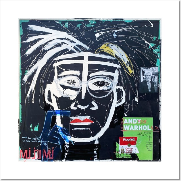 ANDREW WARHOLA Wall Art by Basquiat